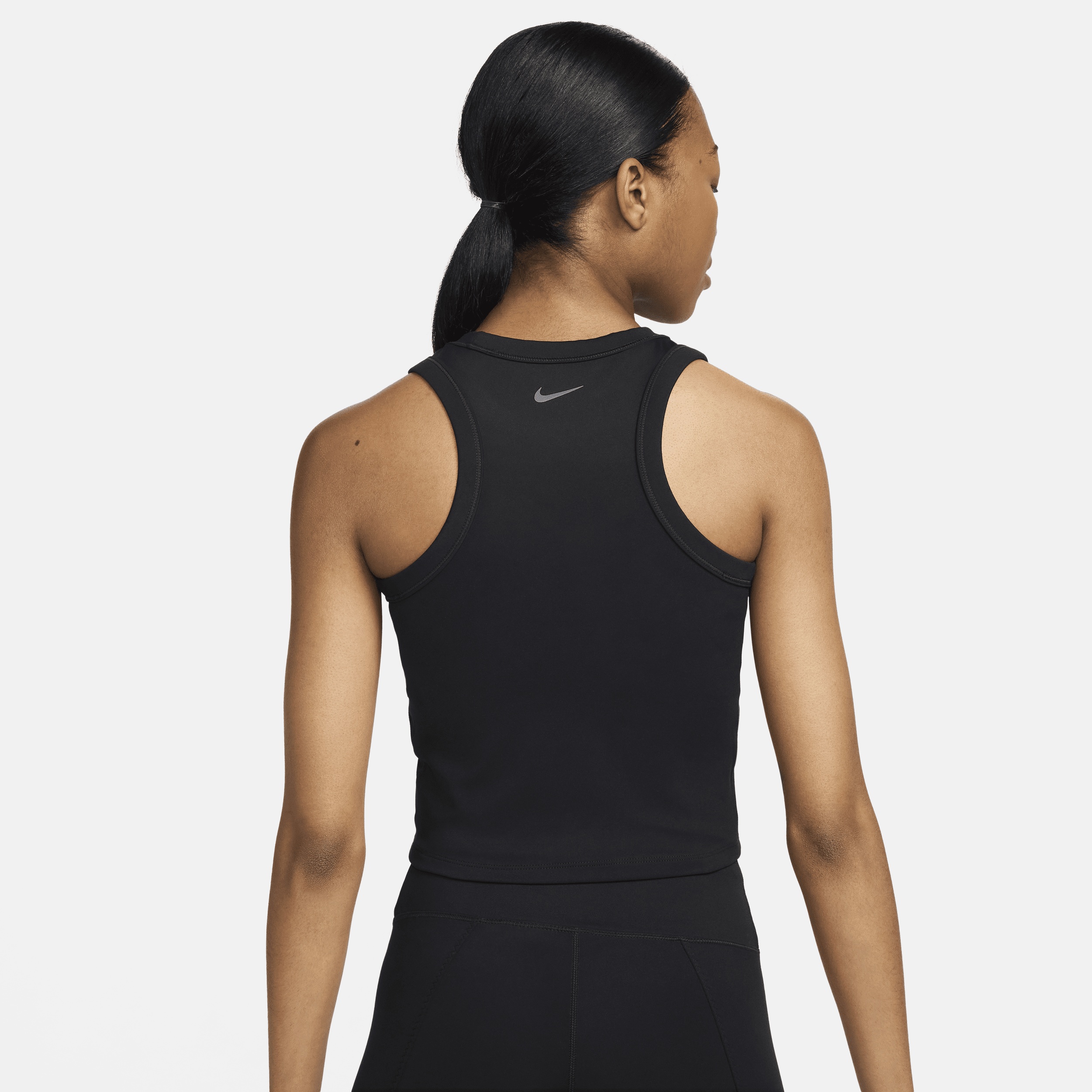 Nike Women's One Fitted Dri-FIT Cropped Tank Top - 2