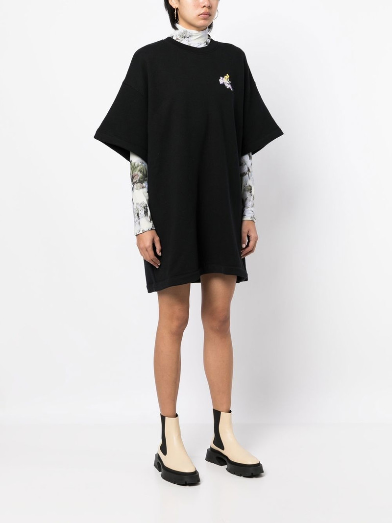 floral arrows T-shirt dress 4
