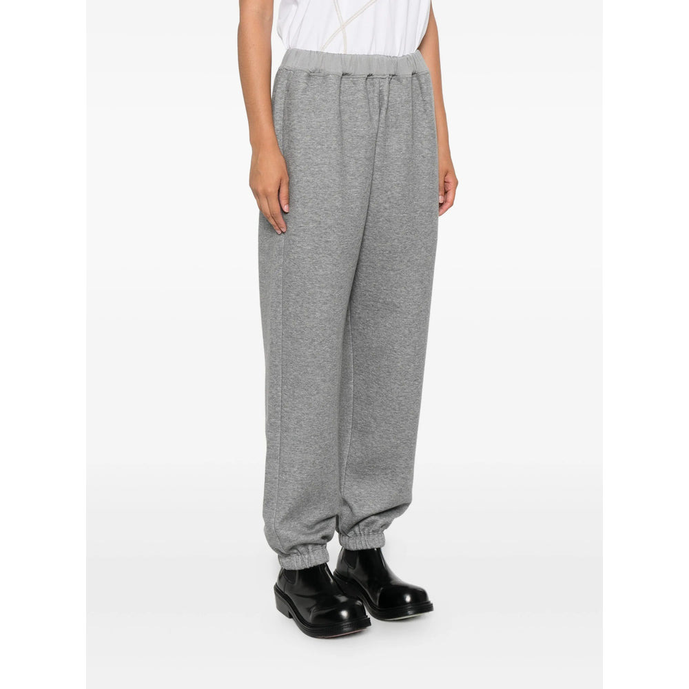 Carven Grey Trousers - Track Pants Women - 5
