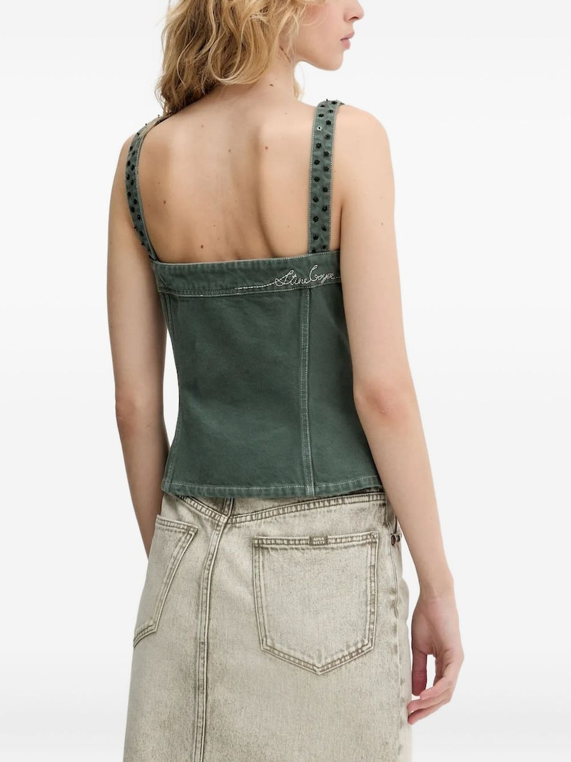 STINE GOYA embellished button top outlook