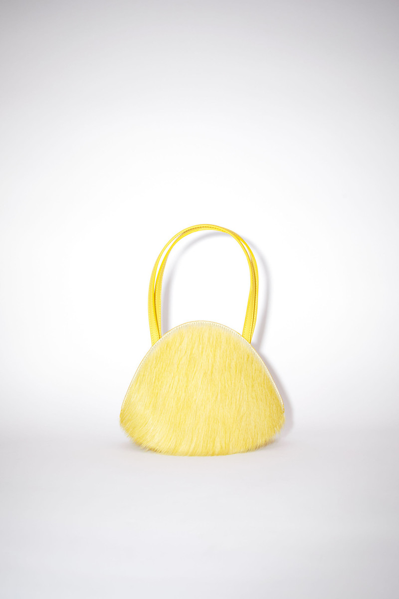Leather handbag - Yellow 1
