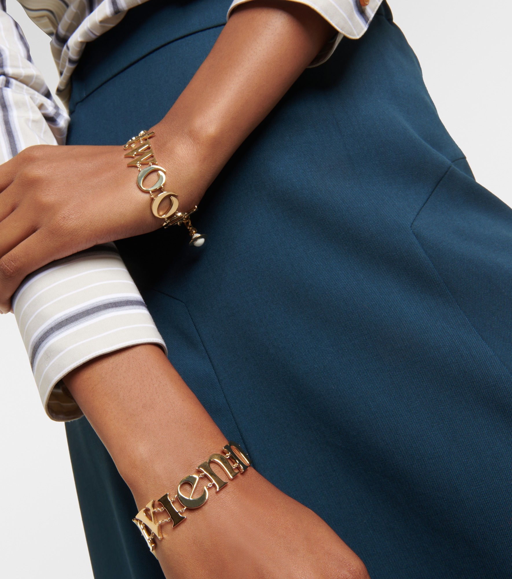 【Vivienne Westwood】 Raimunda twin bracelet Vivienne Westwood Raimunda twin bracelet | REVERSIBLE