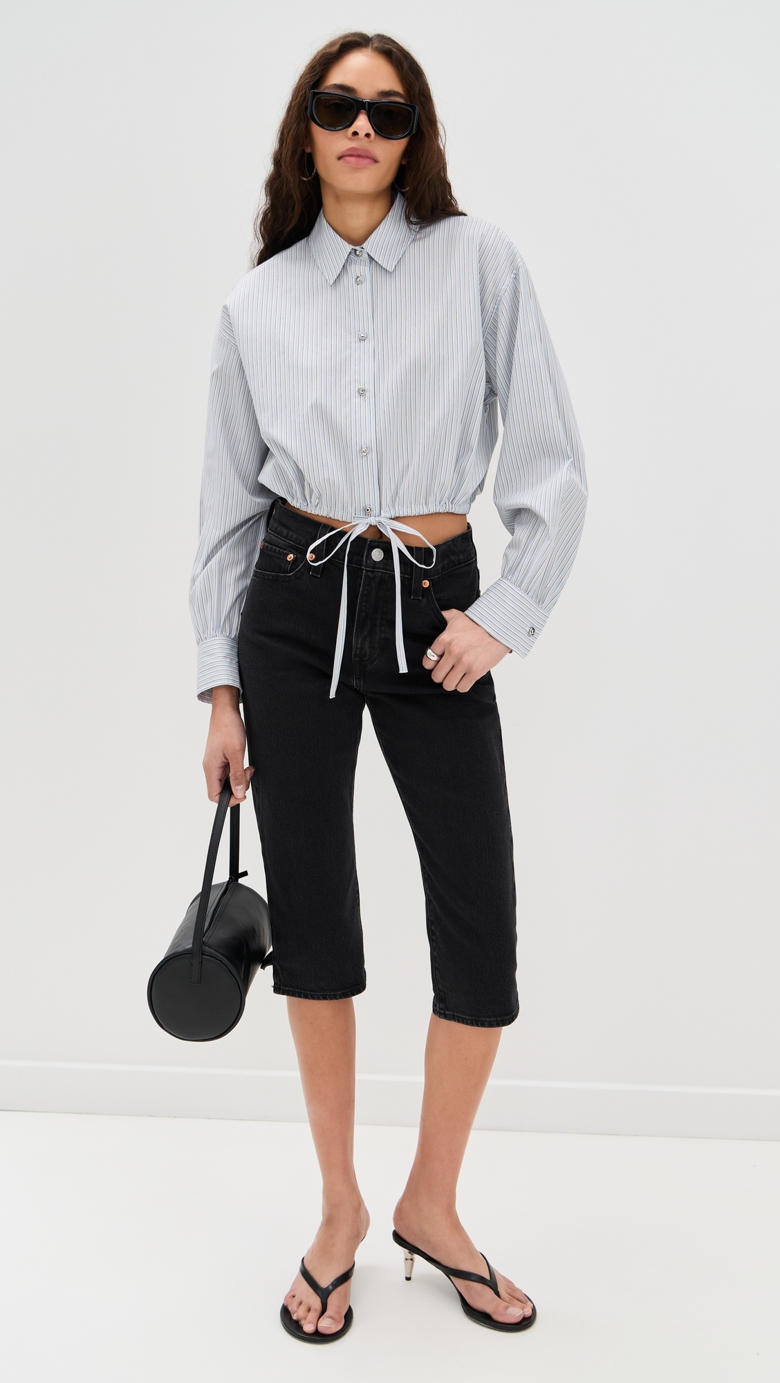 Georgie Stripe Poplin Shirt - 4