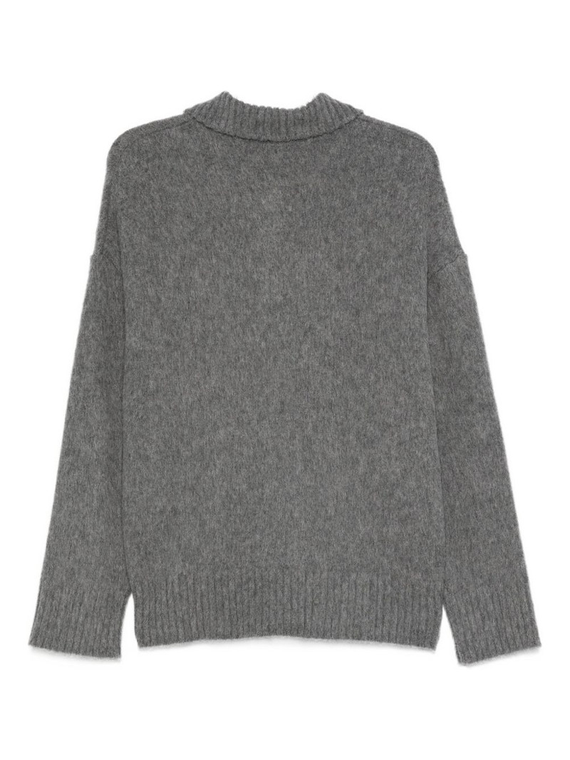 N°21 brushed-effect jumper outlook