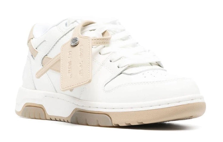 (WMNS) Off-White Out Of Office Low-Top Sneaker 'White Beige' OWIA259S23LEA0010117 - 2