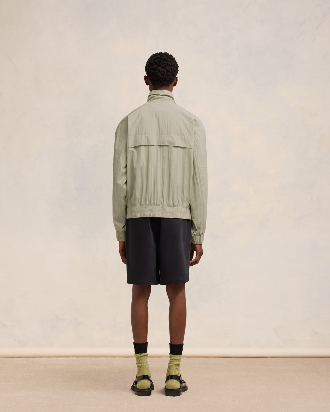 AMI ALEXANDRE MATTIUSSI ZIPPED WINDBREAKER - 5