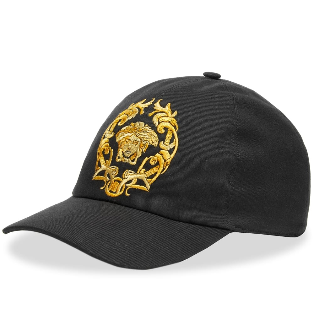 Versace Embroidered Medusa Cap - 1