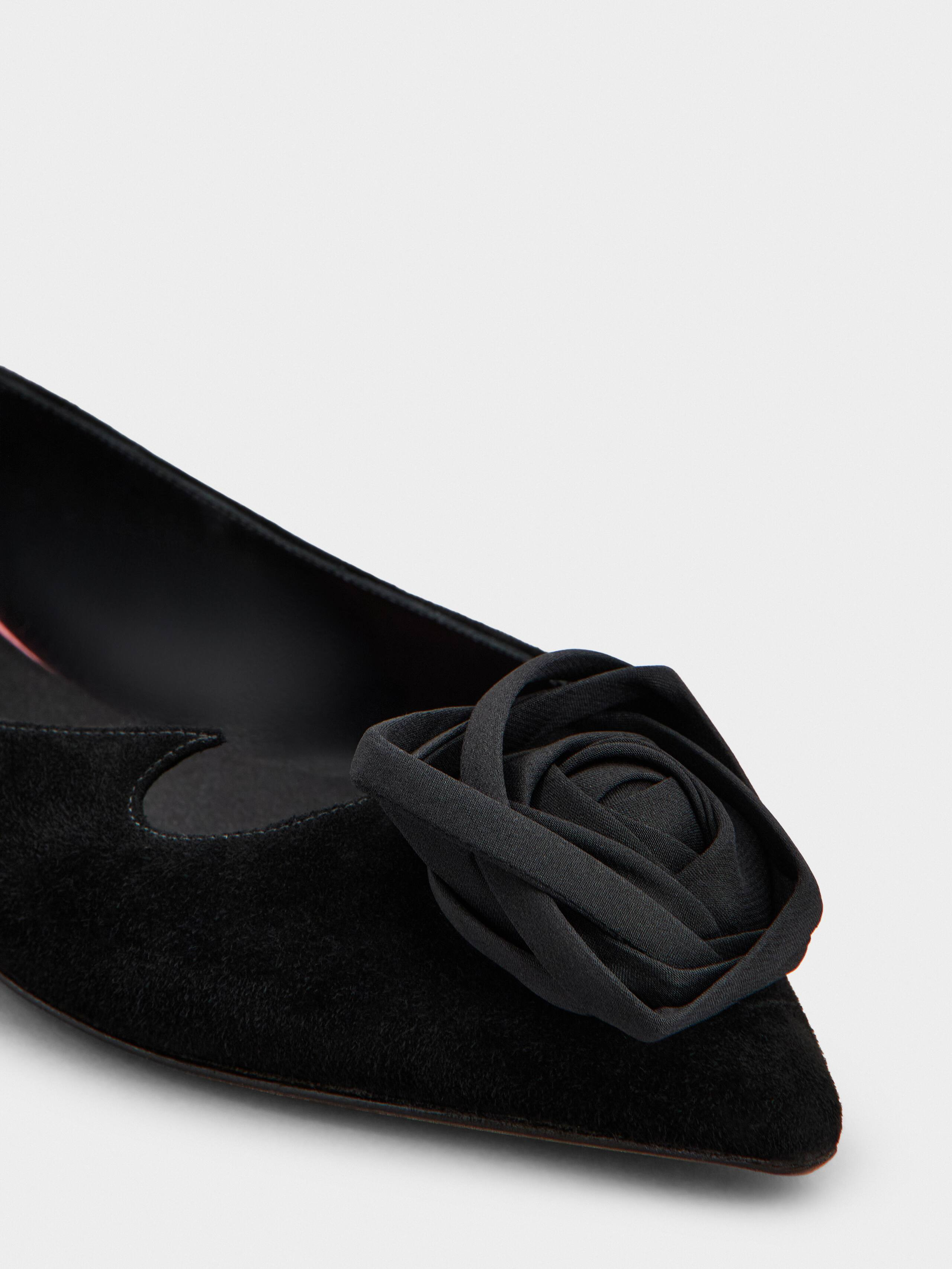 Rose Vivier Ballerinas in suede - 3