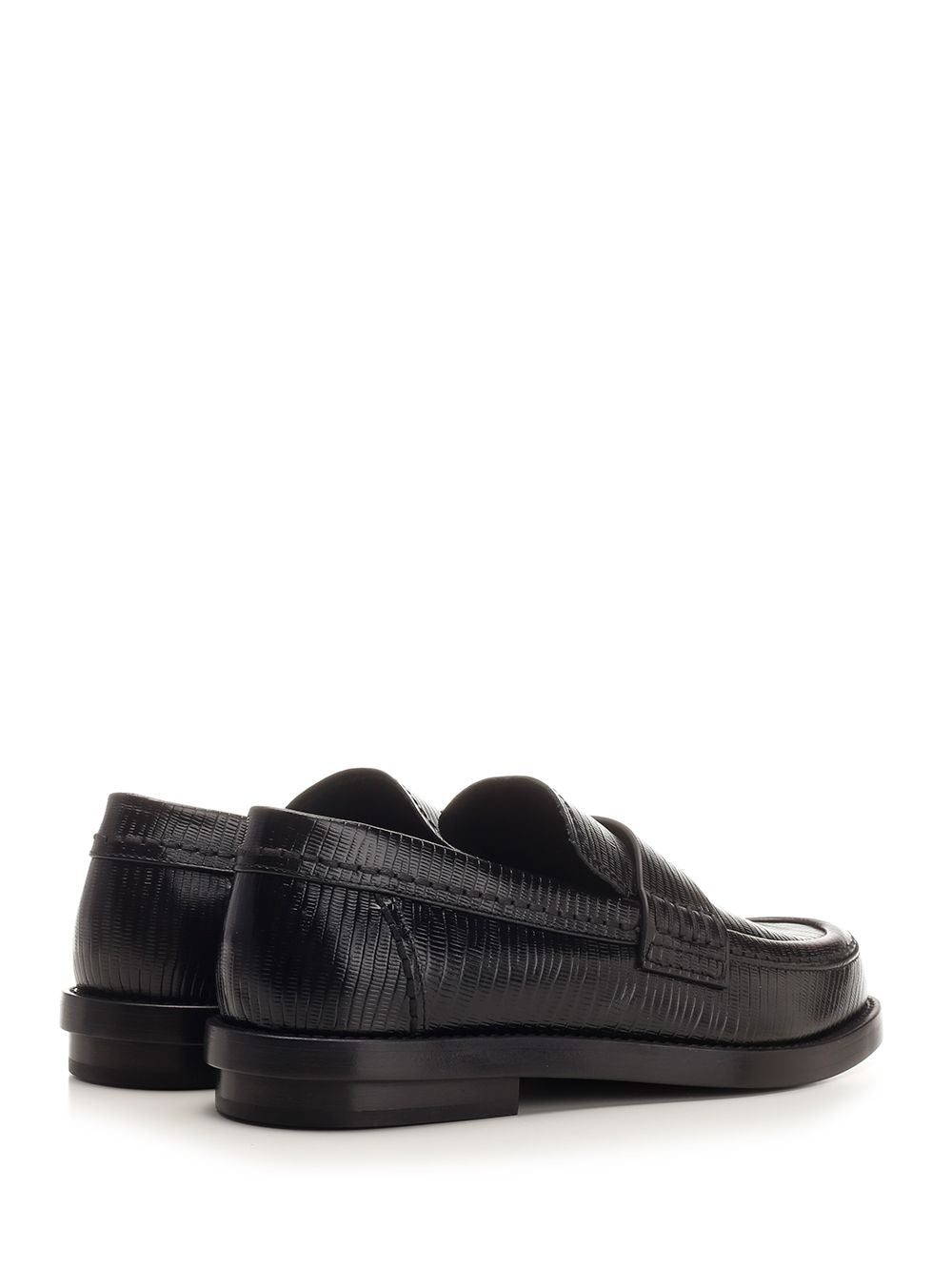 Classic Loafer Lace-Up Shoes Black - 3