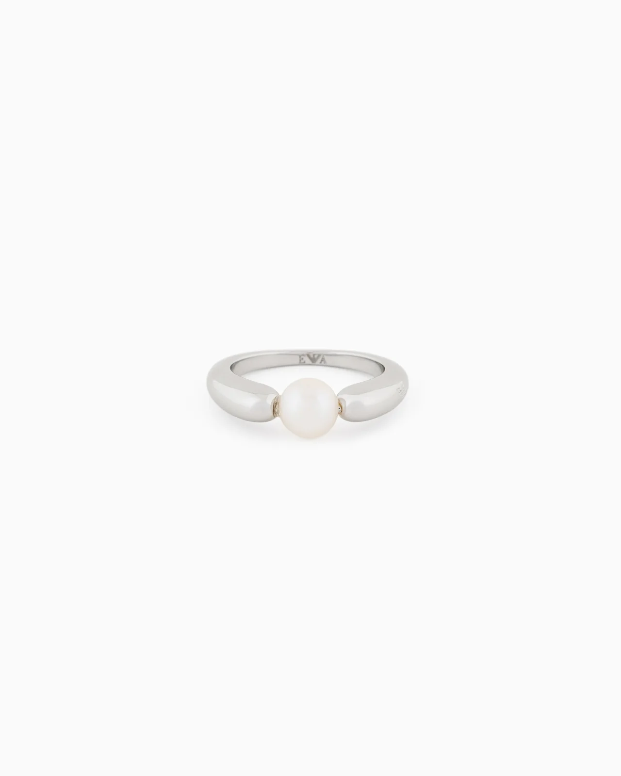 SILVER-TONE BRASS CENTER FOCAL RING - 1