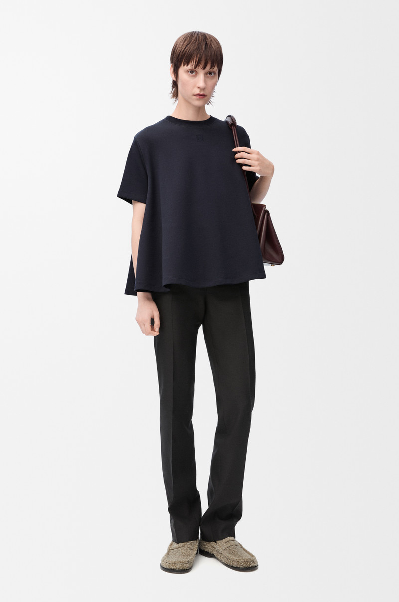 Loewe Trapeze top in cotton blend outlook