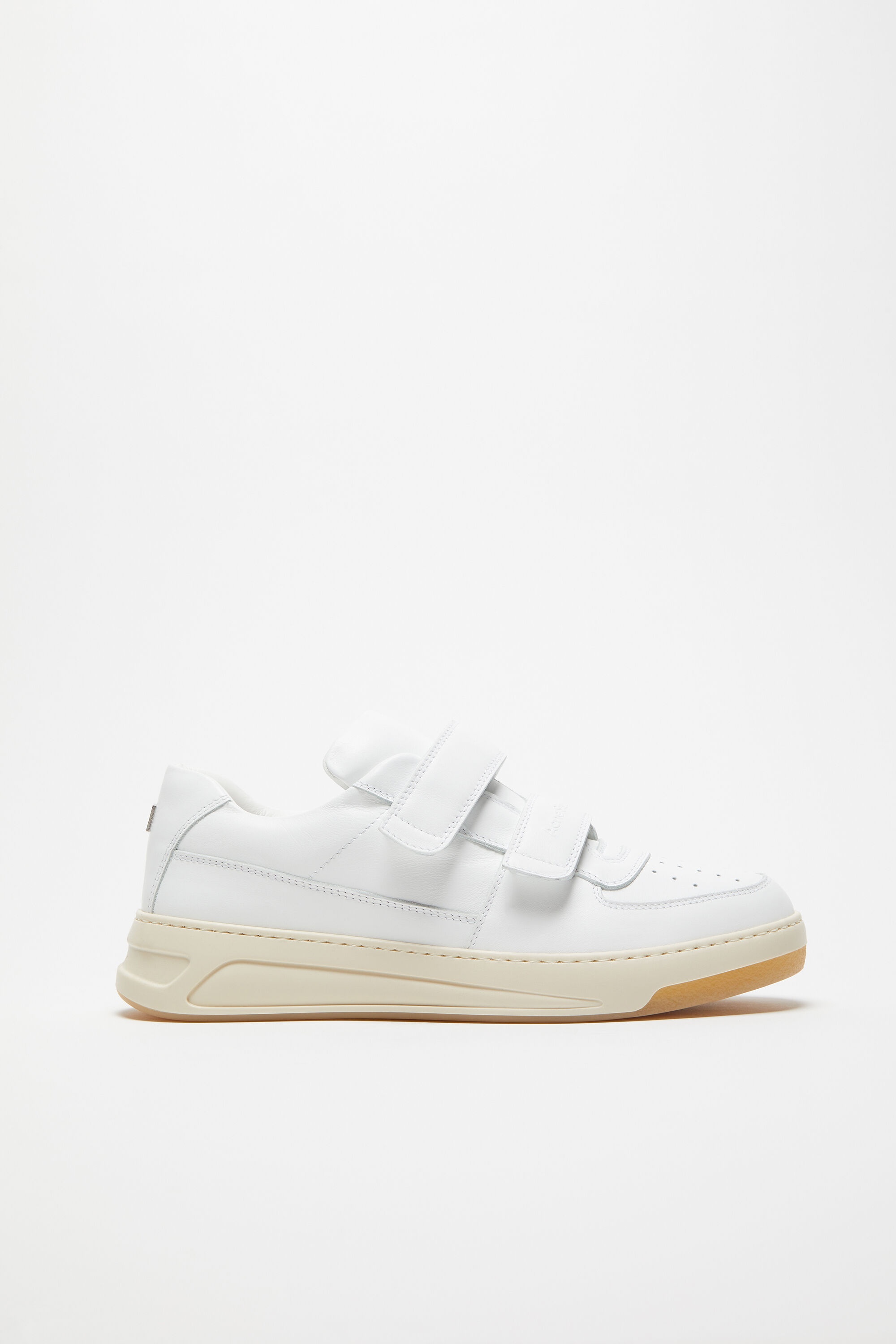 Velcro strap sneakers - Optic white/ecru - 1