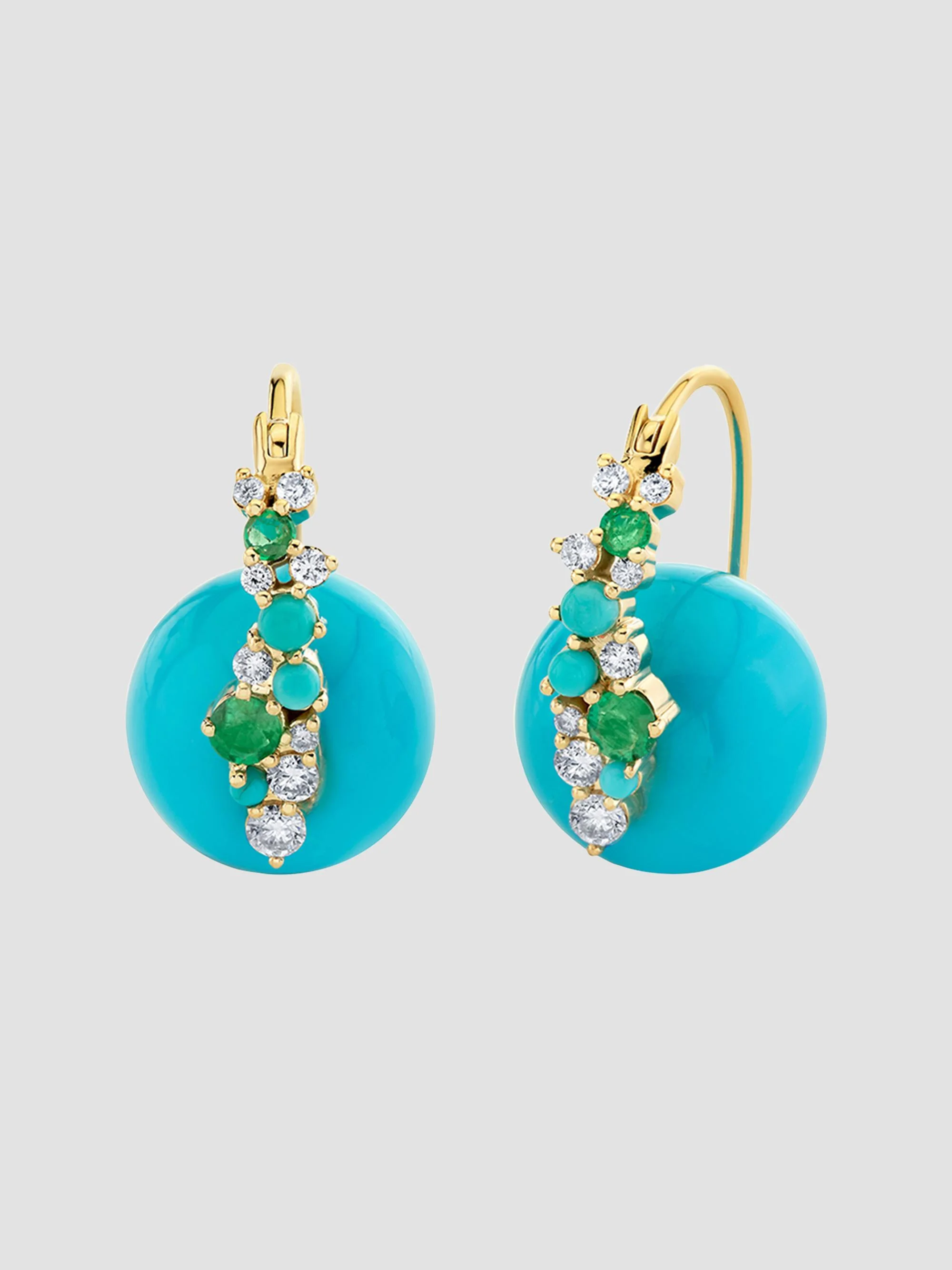 Women's Cocktail 14K Yellow Gold & Multi-Gemstone Drop Earrings - Gold - 1