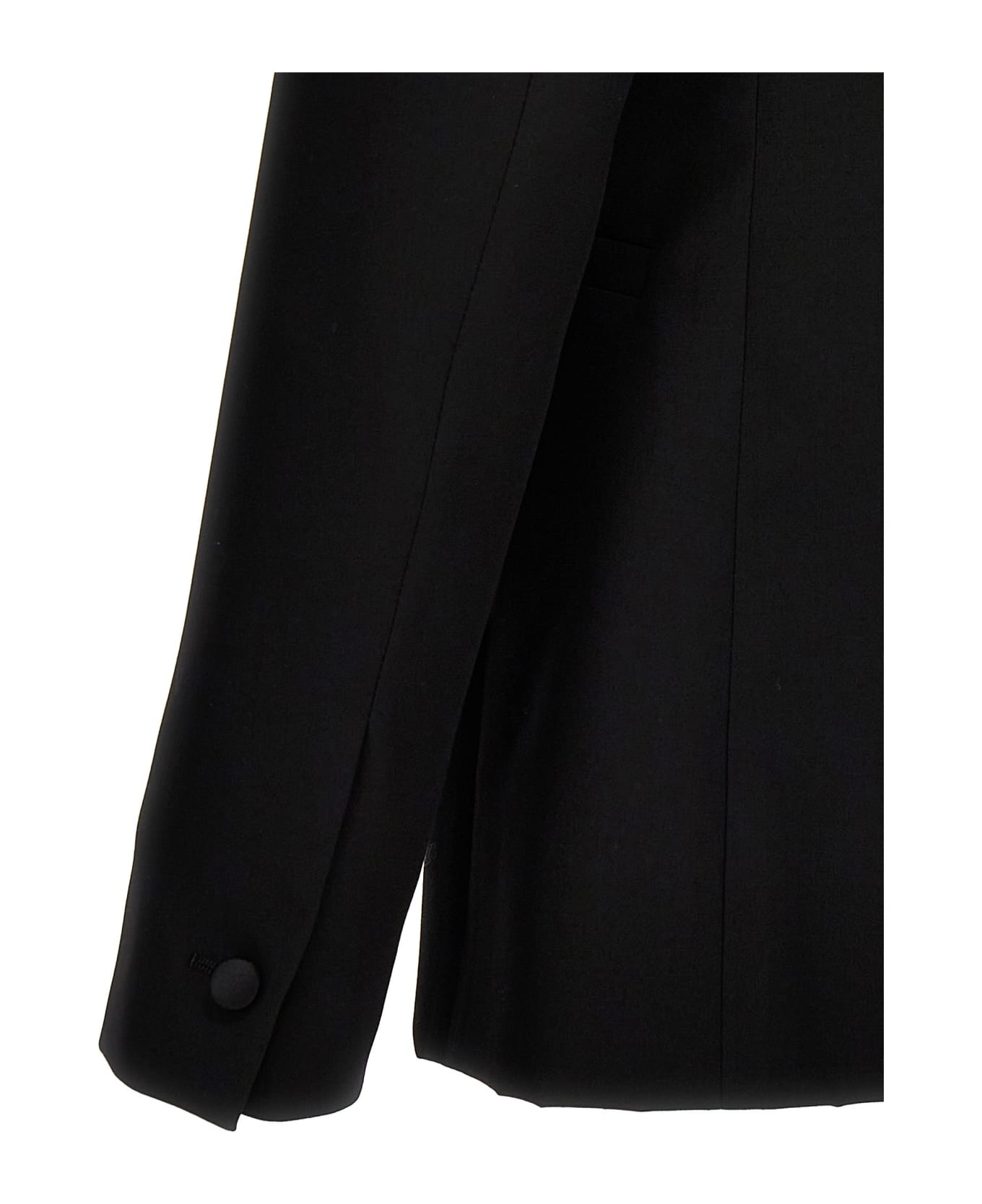 Double-breasted Wool Blazer - 4