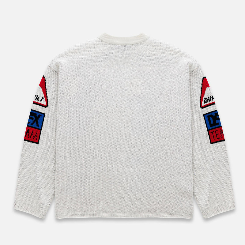 DR Sponsors Off-White Knitted Sweatshirt 3