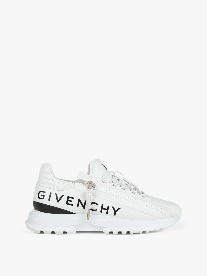 SPECTRE RUNNER SNEAKERS IN LEATHER WITH ZIP 1