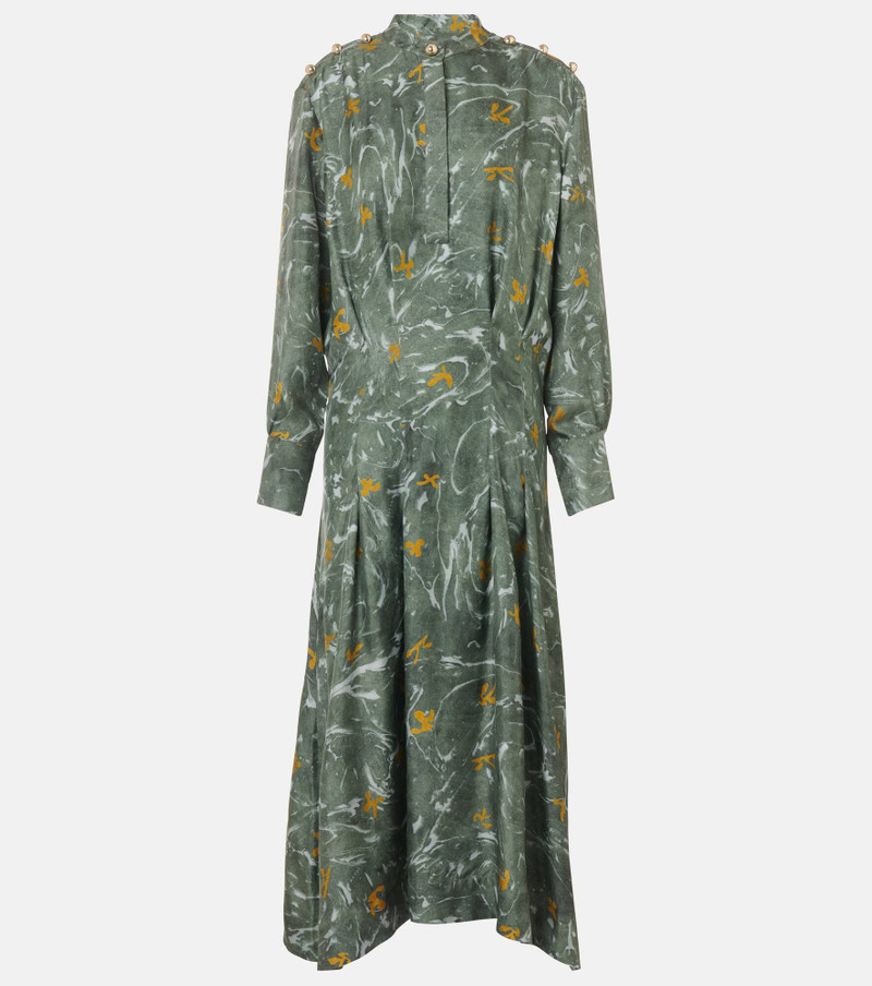 Felicia studded silk maxi dress - 1
