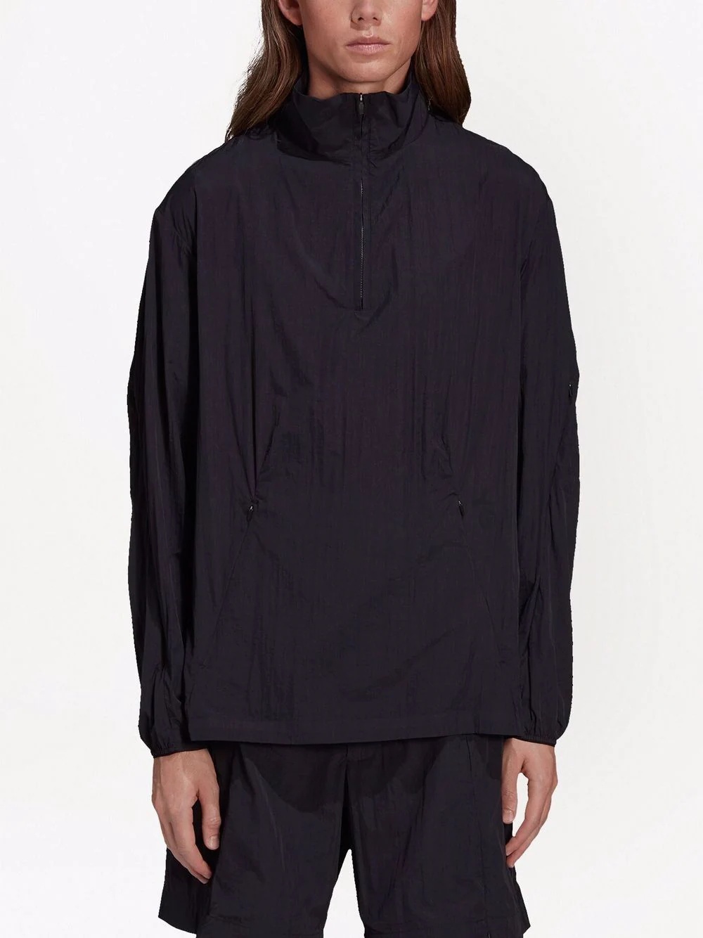 half-zip windbreaker jacket - 2