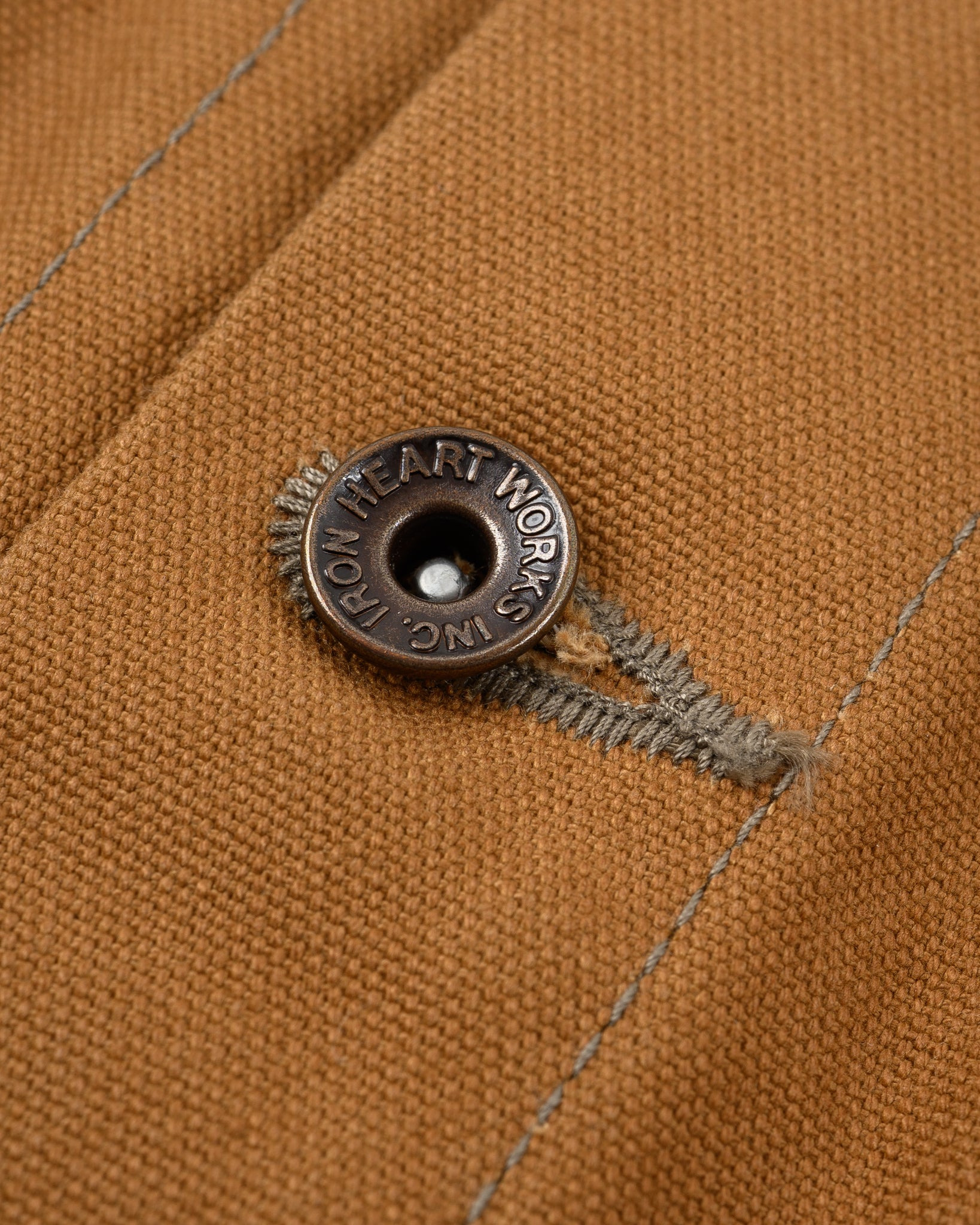 IH-2526J 17oz Duck Modified Type III Jacket -  Brown - 13