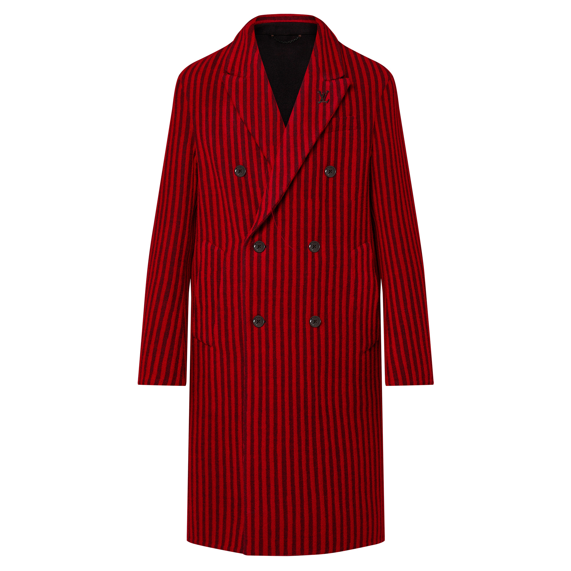 LV x Park Seo-Bo Doubleface Wool And Silk-Blend Coat - 1