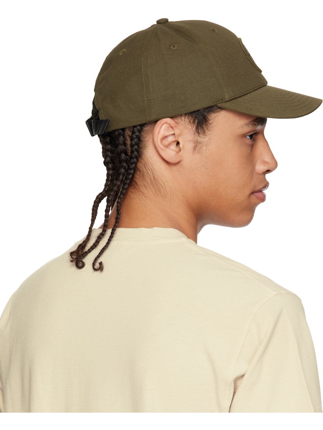 Khaki Cotton Reps Cap - 3