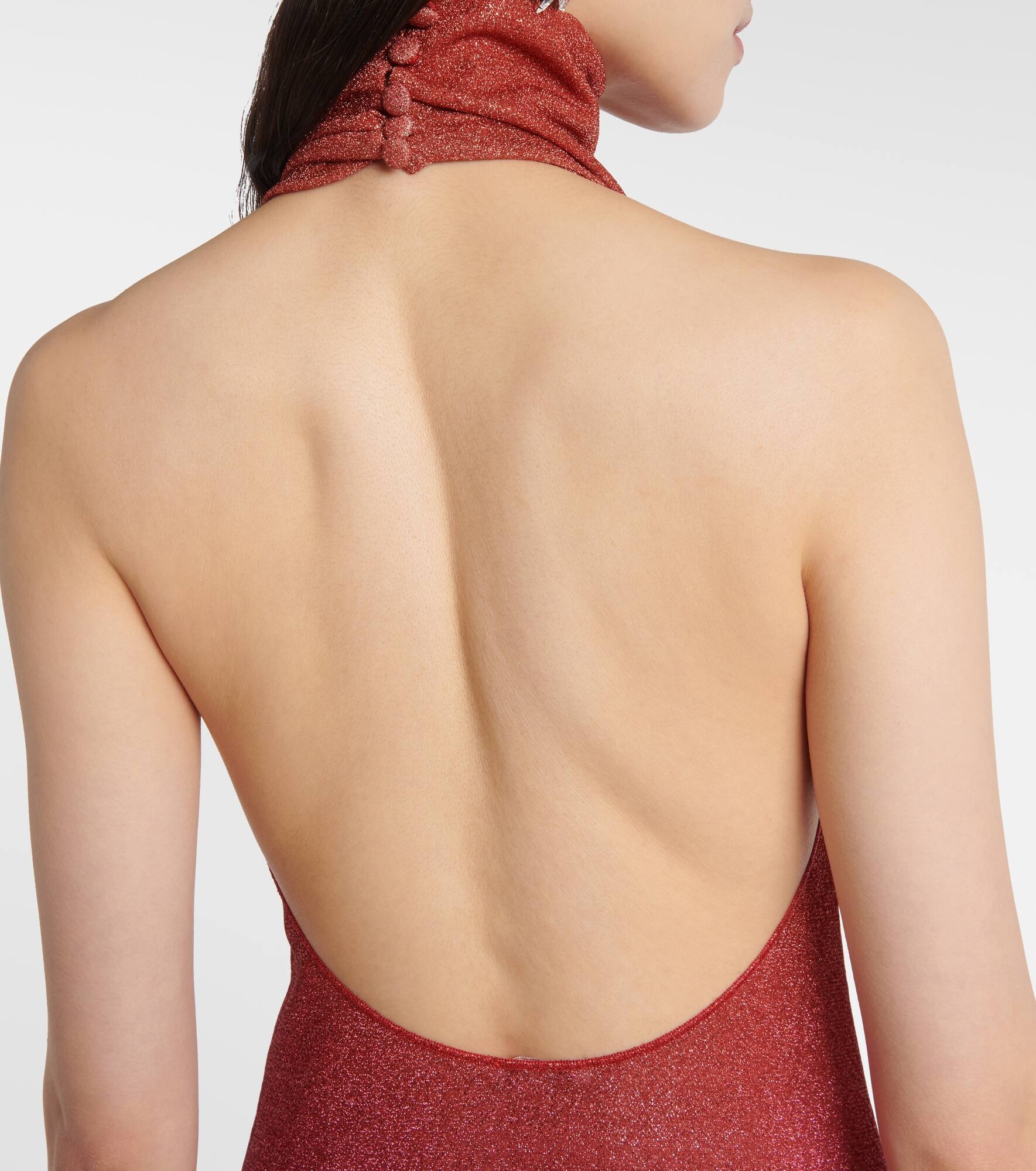 Lumière lamé maxi dress - 6