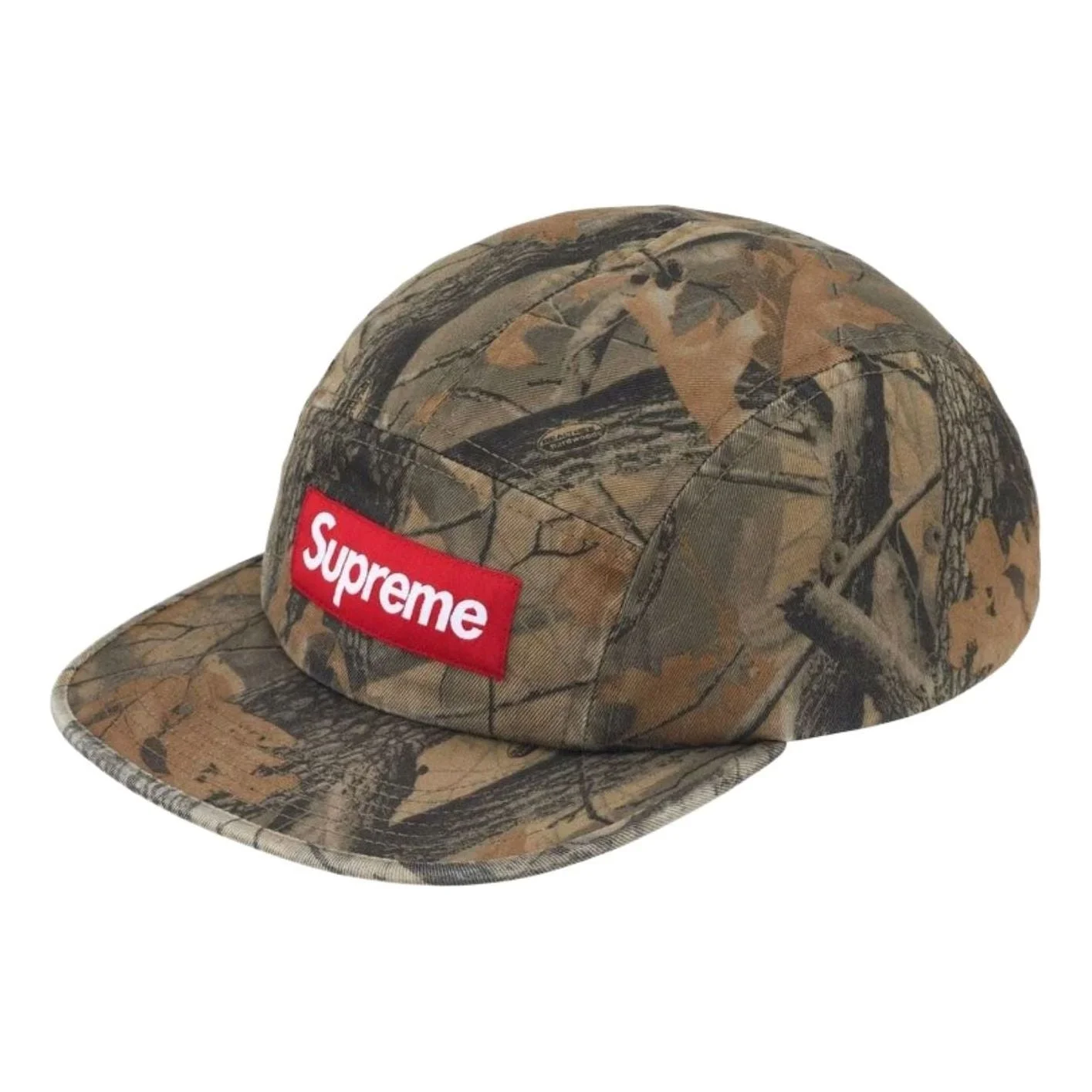 Supreme FW26 Washed Chino Twill Camp Cap 'Realtree Hardwoods Camo' SUP-FW26-1069-RCMO - 1
