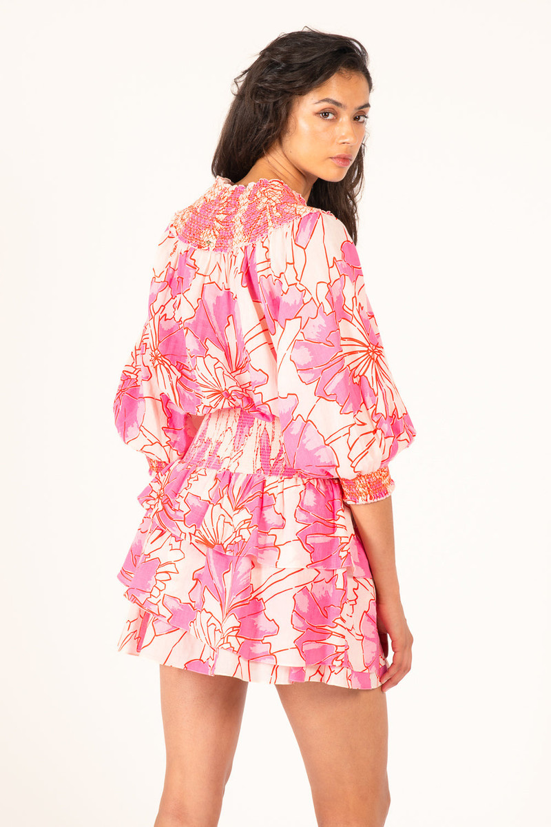 Mini Dress Anna - Pink Petal 6