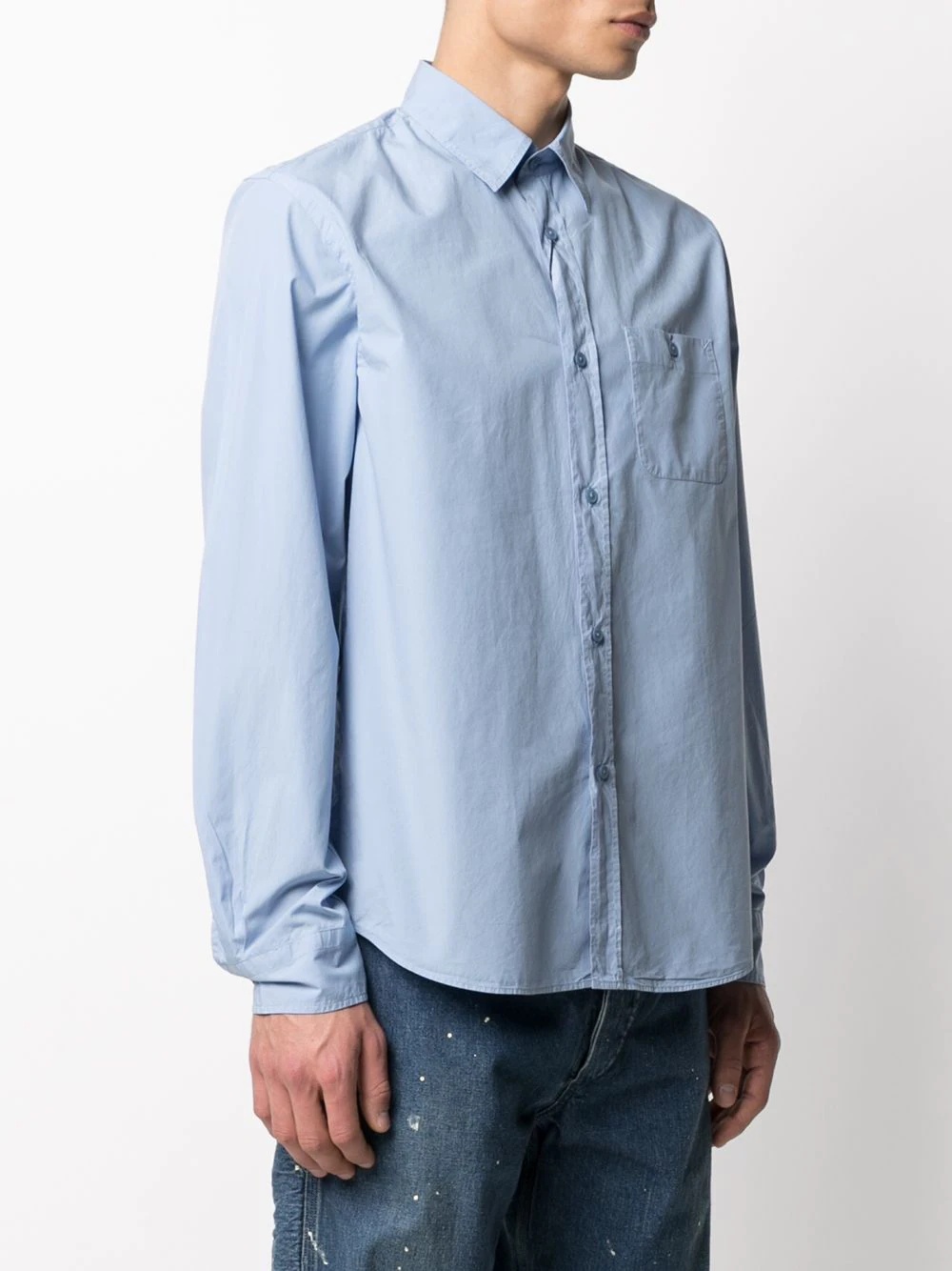 pocket-detail shirt - 3