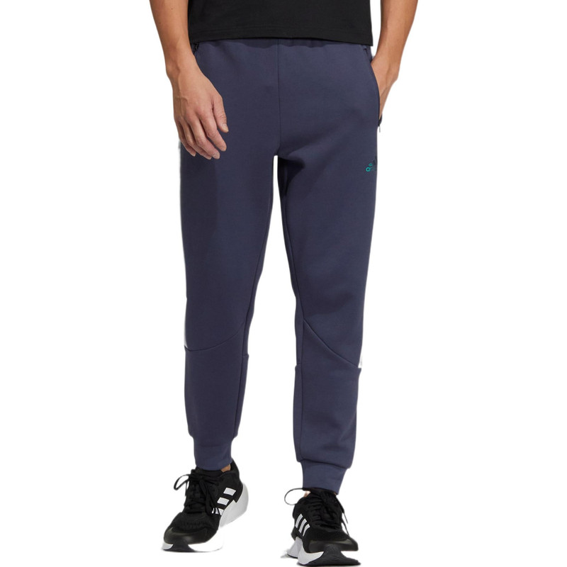 adidas Men's adidas St Blok Knpnt Logo Printing Elastic Waistband Bundle Feet Sports Pants/Trousers/Joggers outlook