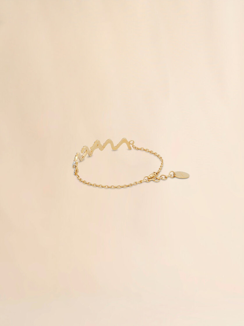 Marni CHAIN BRACELET WITH MARNI SYMBOL AND RHINESTONE PAVÉ outlook