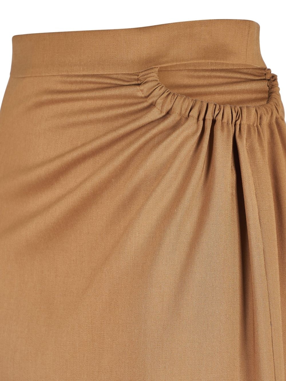 gathered maxi skirt - 3