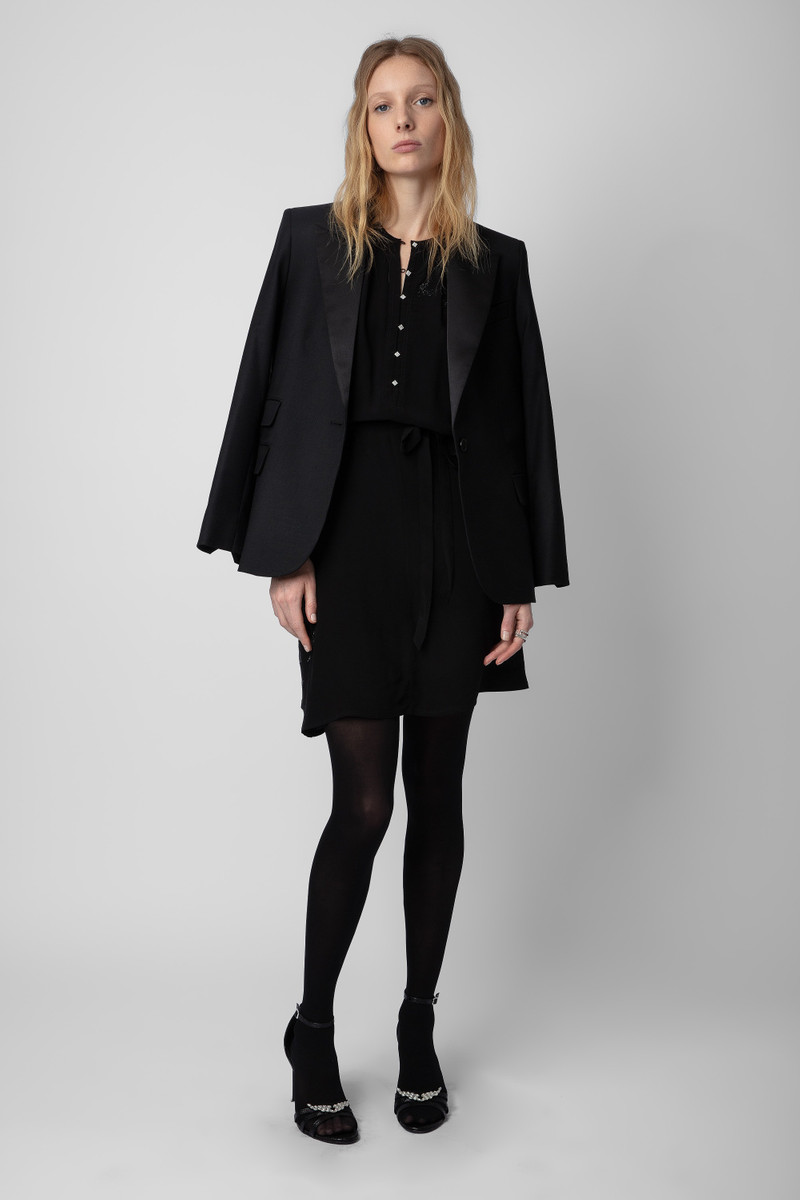 Zadig & Voltaire Rodji Diamanté Dress outlook