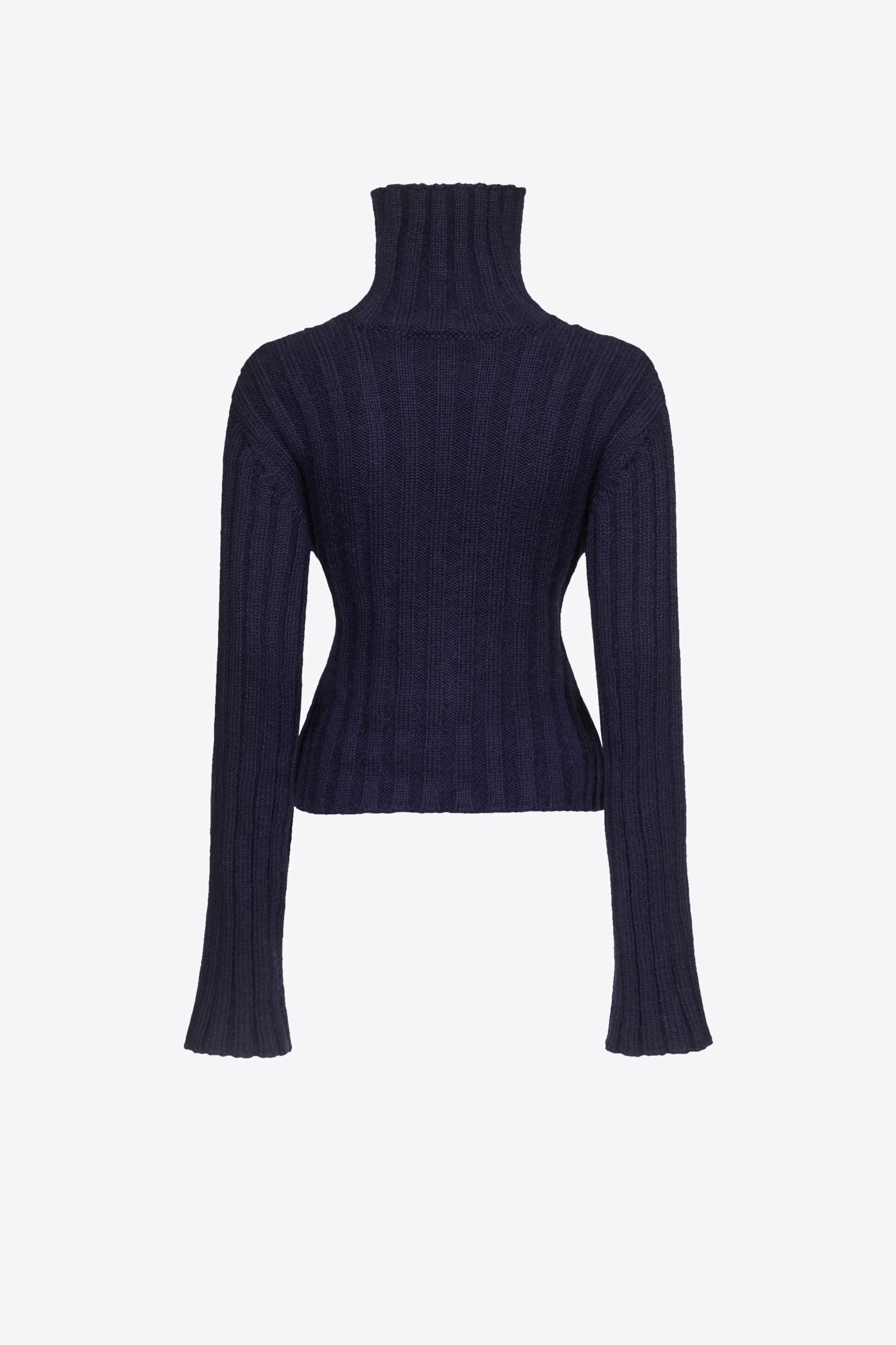 TWISTED KNIT TURTLENECK SWEATER - 2