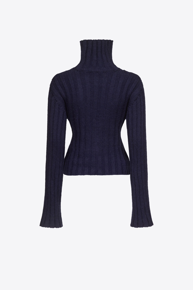 AREA TWISTED KNIT TURTLENECK SWEATER outlook