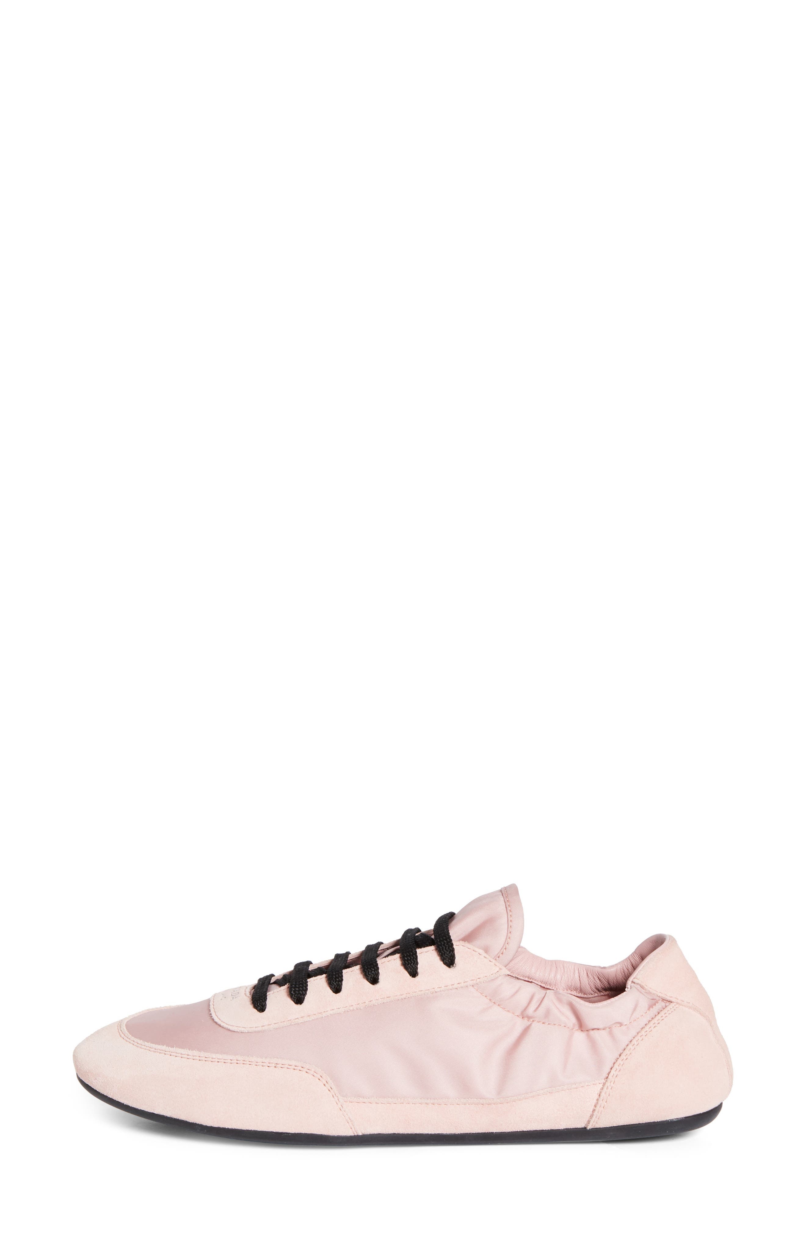 Prada Collapse Mixed Media Low Top Sneaker in Pesco at Nordstrom - 3