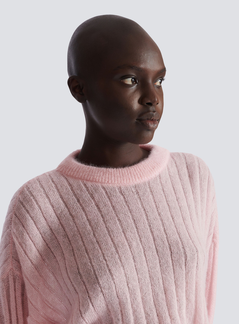Cropped mohair jumper 7