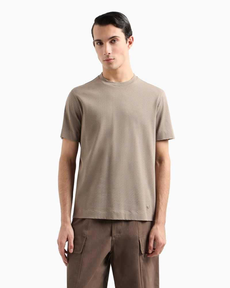 JACQUARD JERSEY T-SHIRT 2