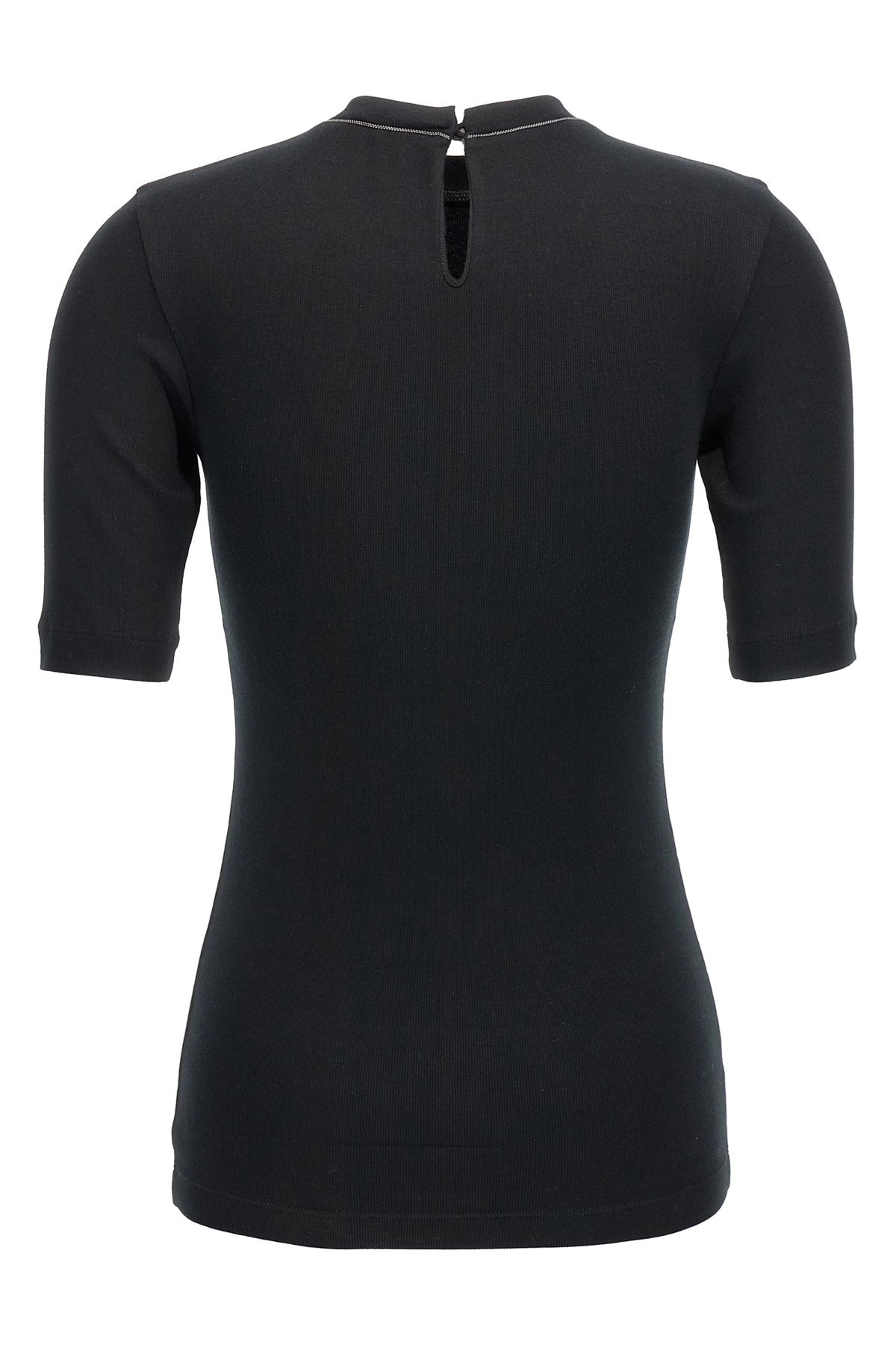 Monile ribbed T-shirt - 2
