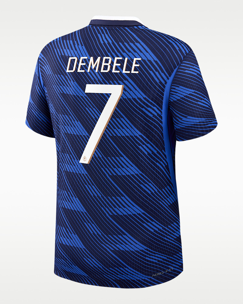 Ousmane Dembélé France National Team 2026 Match Home Men's Nike Dri-FIT ADV Soccer Jersey 1