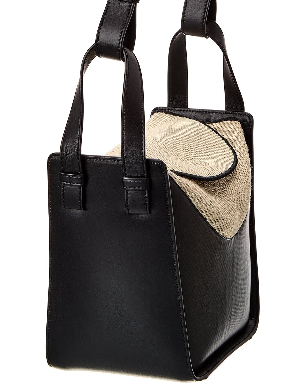 Loewe Compact Hammock Leather Hobo Bag - 3