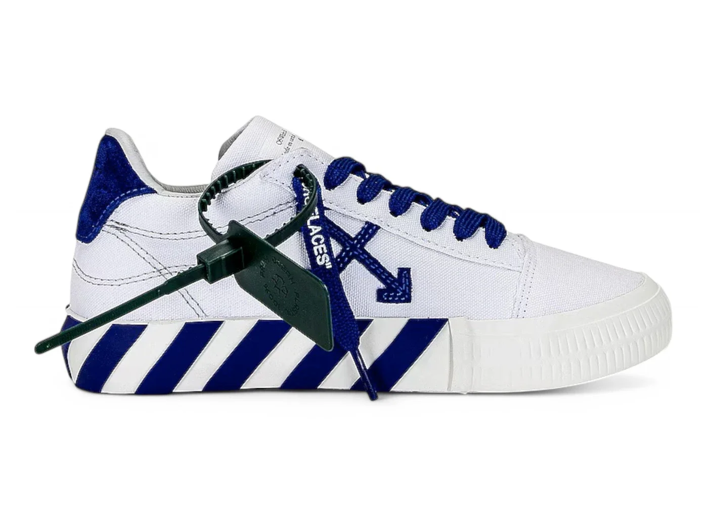 OFF-WHITE Vulc Low White Blue (Women's) - 1