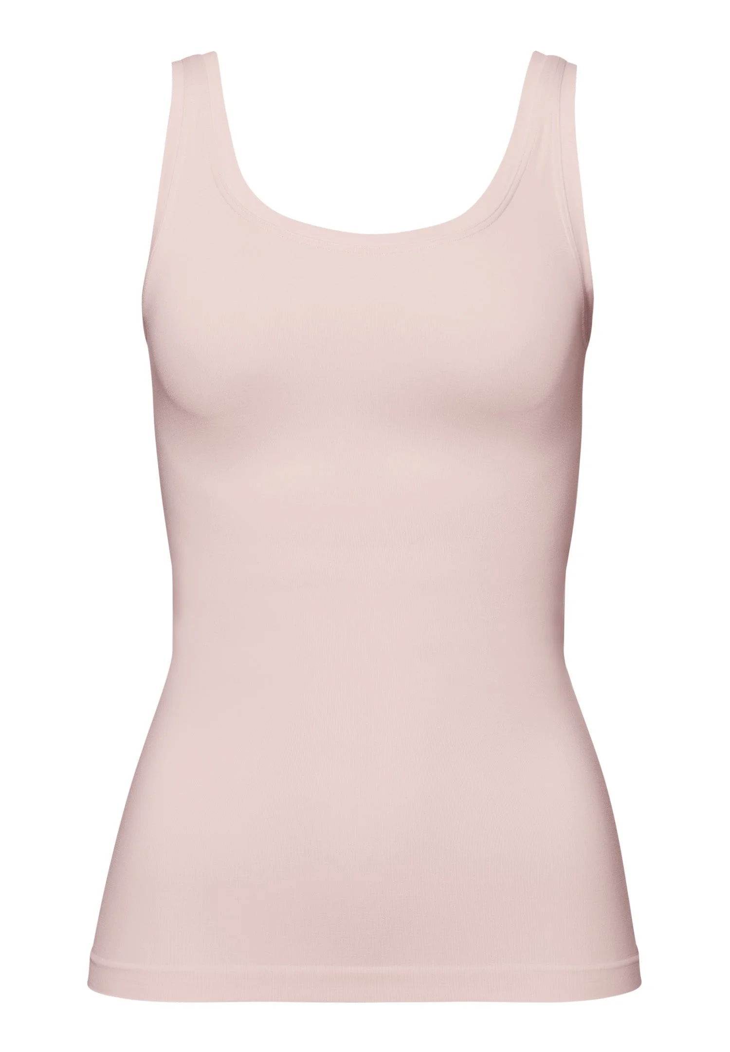 Touch Feeling Round Neck Tank Top - 1