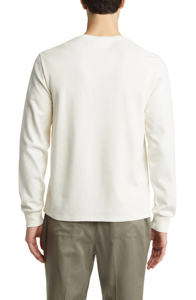 FRAME Duo Fold Long Sleeve Cotton T-Shirt outlook