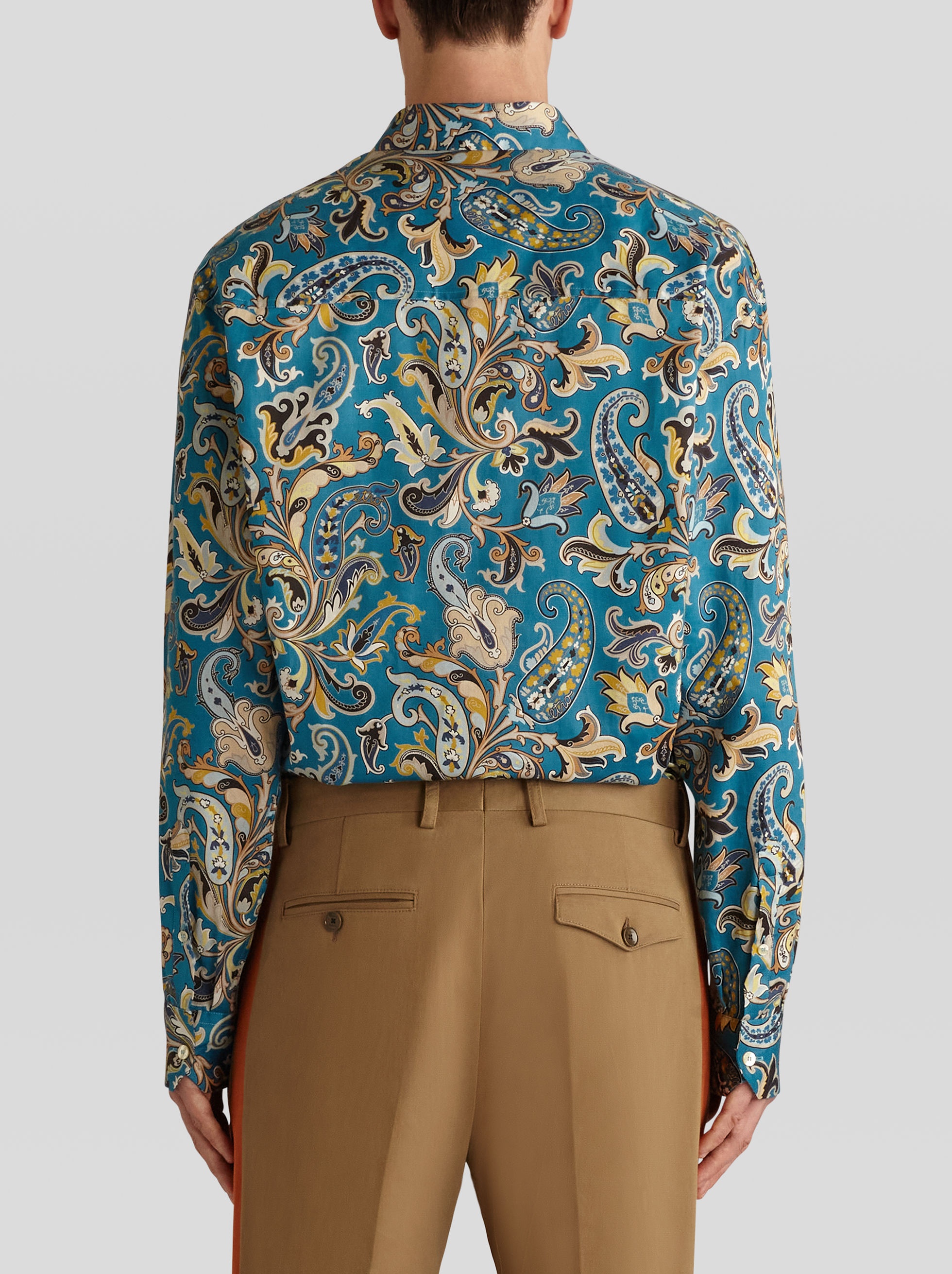 PAISLEY COTTON SHIRT - 4