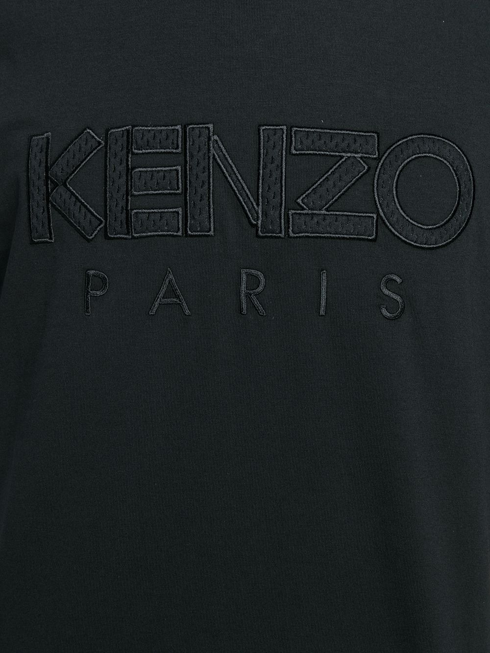 logo embroidery T-shirt - 5