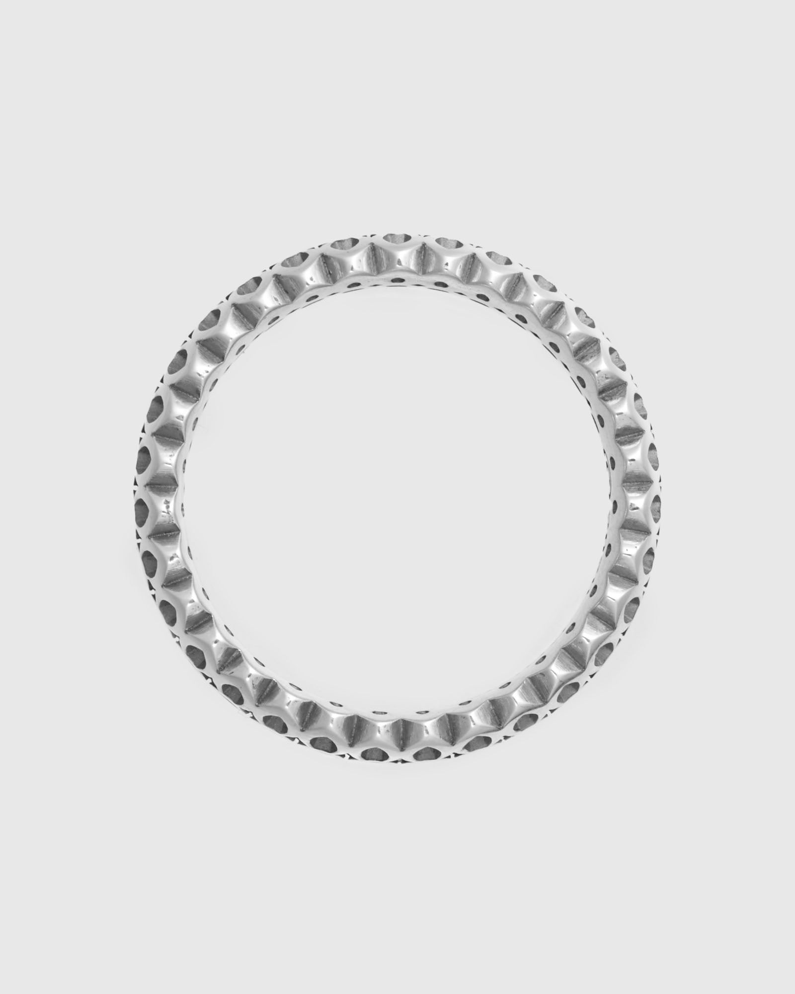 Model 25 Ring Small in Sterling Silver - 3