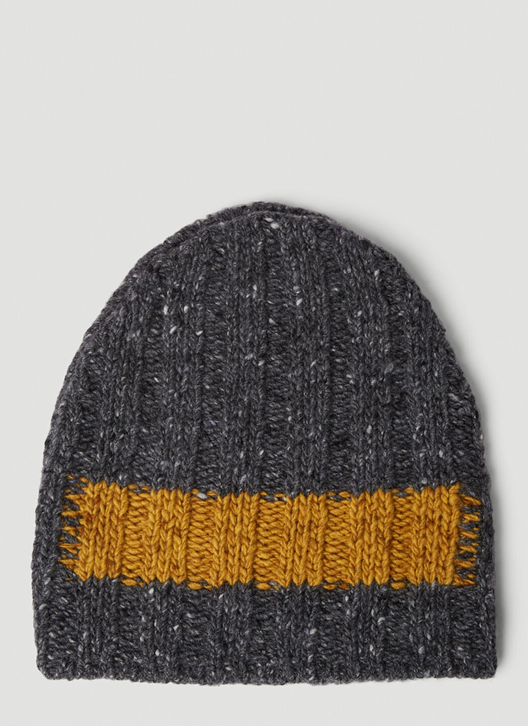 Knit Beanie Hat - 1
