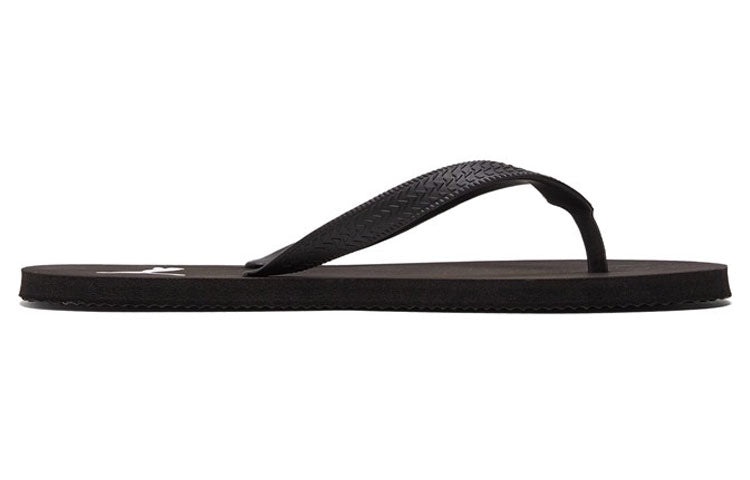 PUMA First Flip Sandals Slides Black 360252-05 - 2