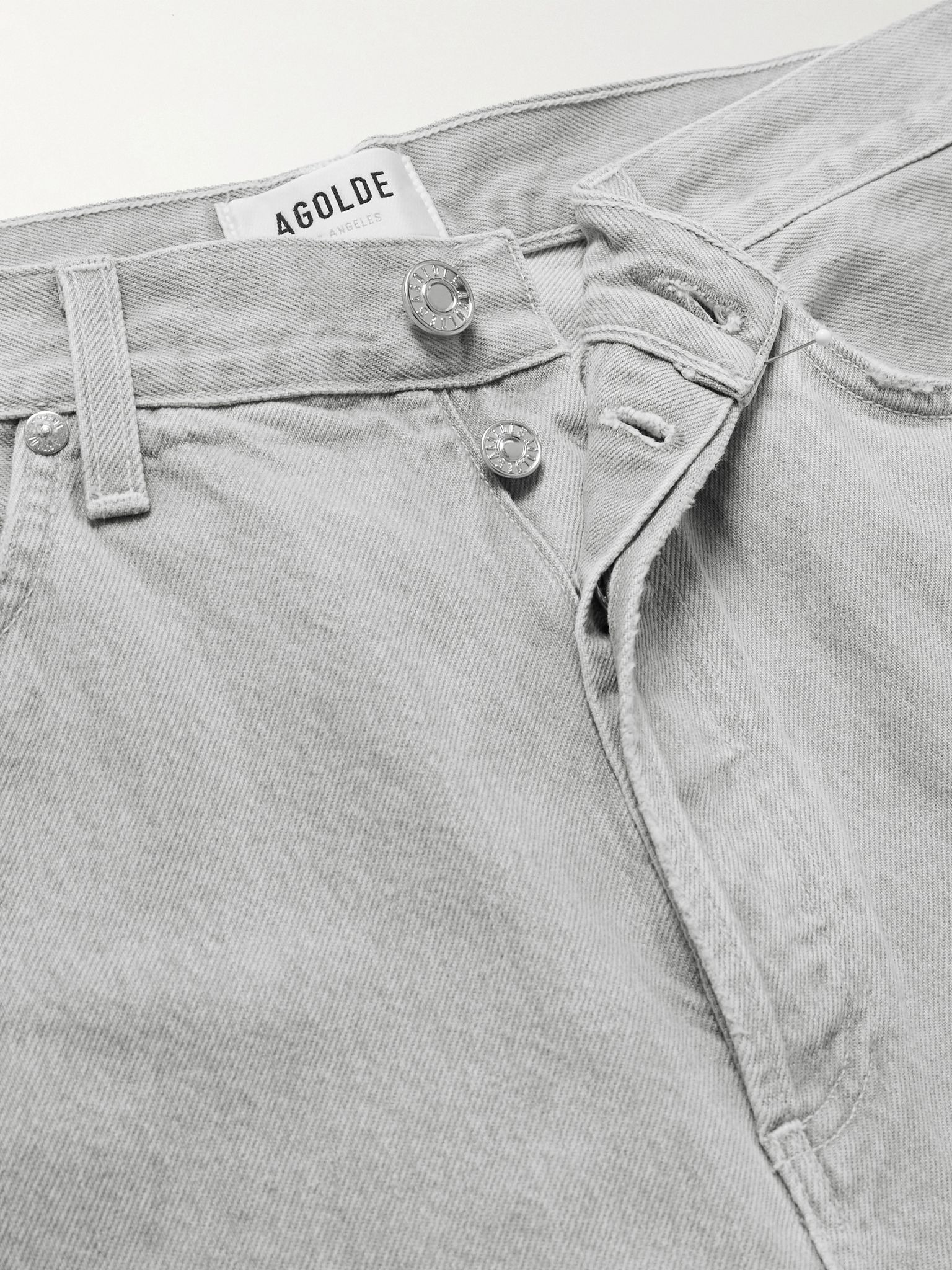 90's Straight-Leg Organic Jeans Gray - 6